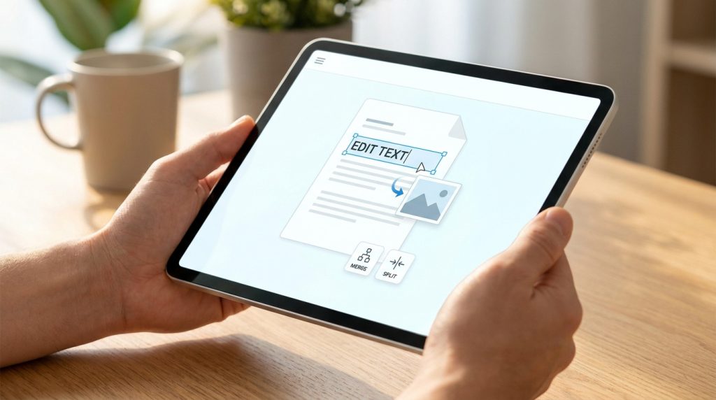 ilovepdf modifier | Guide 2026 pour éditer vos PDF vite