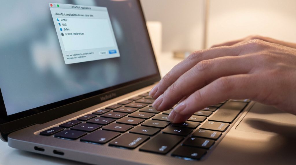 ctrl alt suppr sur mac | Guide vite forcer à quitter 2026
