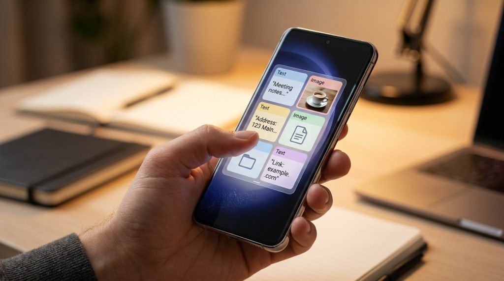 Presse papier samsung | Guide pro pour copier coller 2026